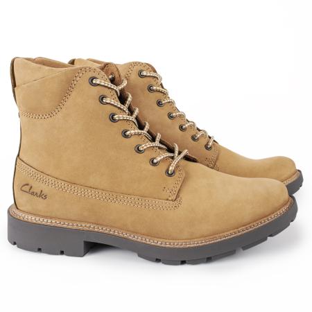 Мужские ботинки Clarks Craftdale 2 Hi 26169001, коричневые