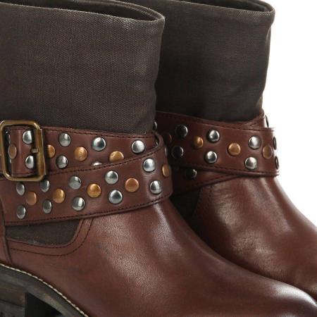 Женские полусапоги Pepe Jeans London HELEN STRAPS PLS50239, коричневые