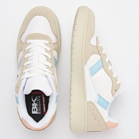 Женские кеды British Knights RAWW B47-3617-01, белые