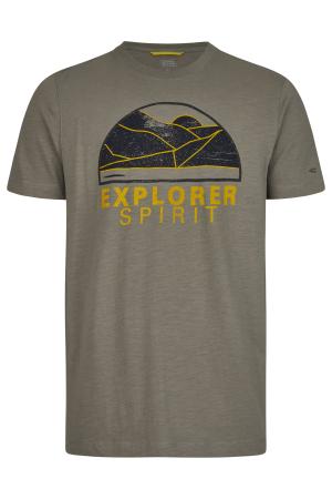 Мужская футболка Camel Active T-Shirt 409745-7T36, хаки