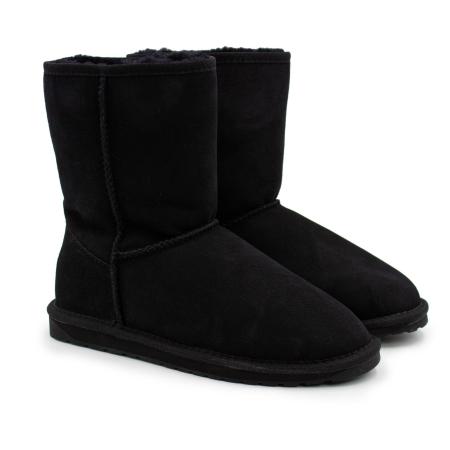 Женские угги EMU Australia Stinger Lo W10002, черные Женские угги EMU Australia Stinger Lo W10002, черные