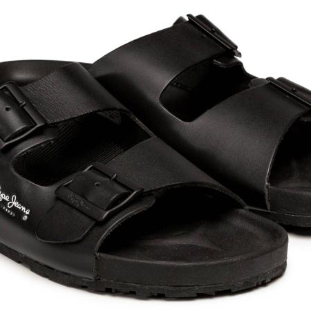 Мужские сланцы Pepe Jeans London ULTRA BIO CLASSIC PMS90073, черные