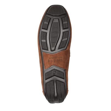 Мужские мокасины Bugatti 33303150-1400, коричневые