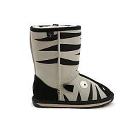 Zebra K10674 - Детские угги EMU Australia, принт