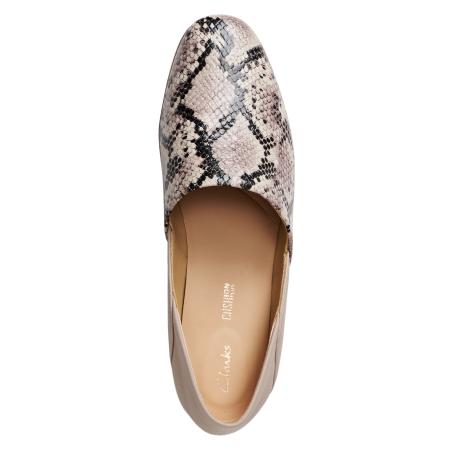 Женские туфли-лодочки Clarks Pure Tone 26149747, серые Женские туфли-лодочки Clarks Pure Tone 26149747, серые