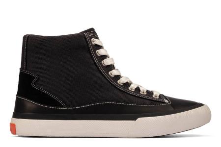 Женские высокие кеды Clarks Aceley Hi 26158441, черные