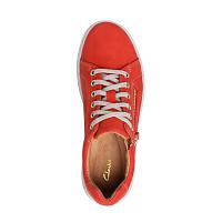 Clarks Nalle Lace 26171017 - Женские кеды Clarks, красные