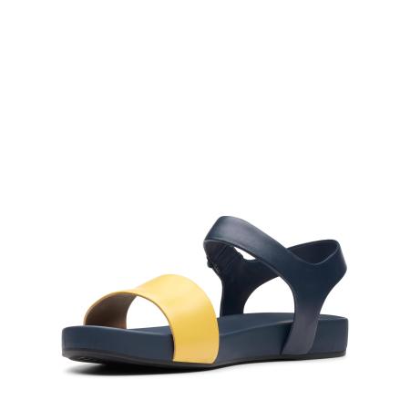 Женские сандалии Clarks Bright Pacey 26141256, желтые Женские сандалии Clarks Bright Pacey 26141256, желтые