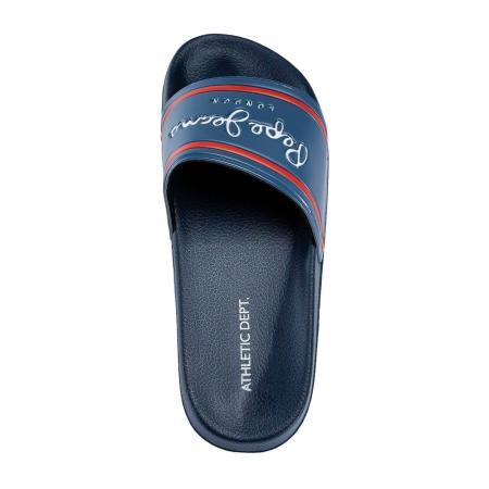 Мужские сланцы Pepe Jeans London SLIDER CLASSIC PMS70070, синие