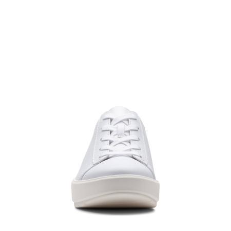 Женские кеды Clarks Layton Pace 26158891, белые Женские кеды Clarks Layton Pace 26158891, белые