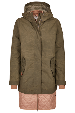 Женская куртка парка Camel Active COAT 310041-6F15, зеленая
