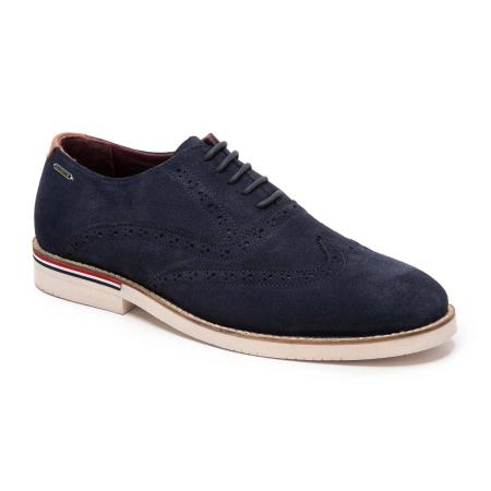 Мужские дерби брогированные Pepe Jeans London DAVE PMS10275, синие