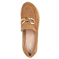 Clarks Teala Trim 26171643 - Женские лоферы Clarks, бежевые Clarks Teala Trim 26171643 - Женские лоферы Clarks, бежевые