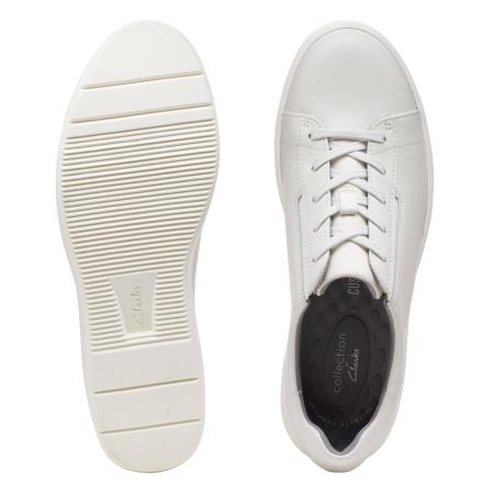 Женские кеды Clarks Layton Lace 26162085, белые
