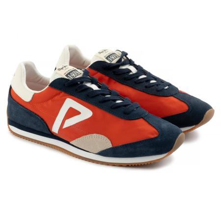 Мужские кроссовки Pepe Jeans London TAHITI RETRO MAN PMS30513, красные