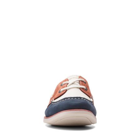 Мужские топсайдеры Clarks Noonan Lace 26160222, синие