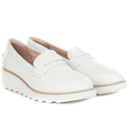 Женские лоферы Clarks Sharon Ranch 26140651, белые