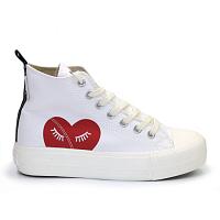 KAYA MID B52-3705-03 - Женские высокие кеды British Knights, белые KAYA MID B52-3705-03 - Женские высокие кеды British Knights, белые