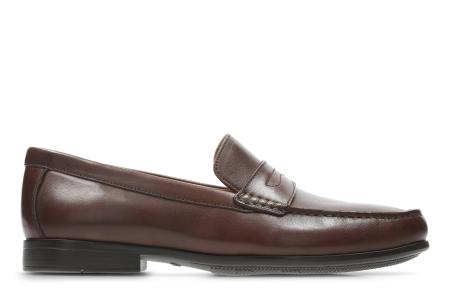 Мужские лоферы Clarks Claude Lane 26134807, коричневые