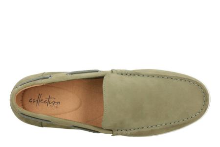 Мужские мокасины Clarks Morven Sun 26139035, оливковые