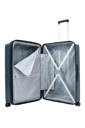 Чемодан 4-х колесный Magellan VOCIERMAG4BLUL, темно-синий
