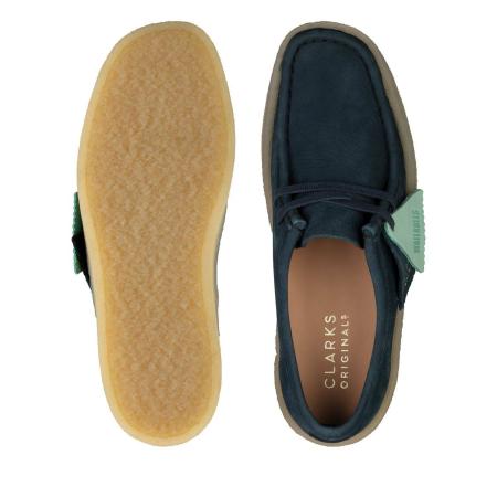 Женские кеды Clarks Wallabee Cup 26158146, синие