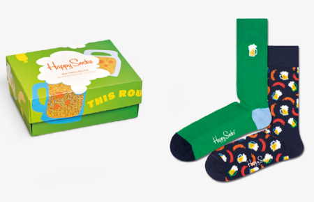 2-Pack Beer Socks Gift Set XBEE02