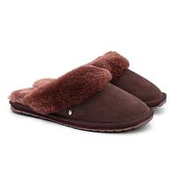 Jolie W10015 - Женские тапочки EMU Australia, бордовые Jolie W10015 - Женские тапочки EMU Australia, бордовые