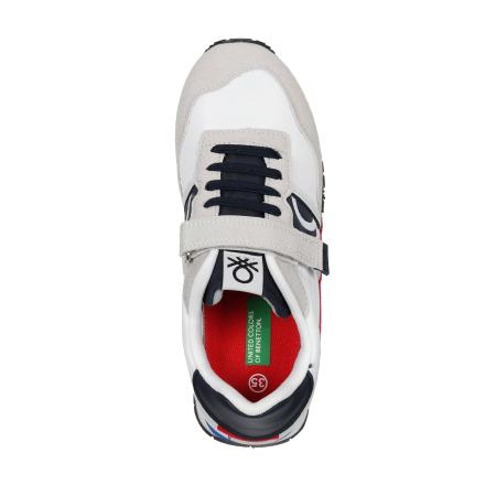 Детские кроссовки United Colors of Benetton PEGGY BTK313200, белые