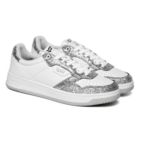Женские кроссовки GAS KEN GLITT GAW414319, серебряные