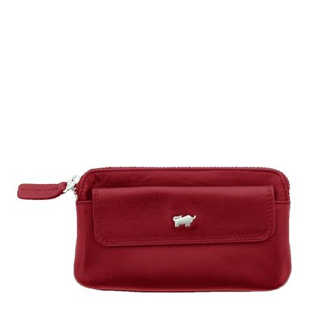 Мужская ключница Braun Buffel GOLF 2.0 Key Case L Slim 90004, красная