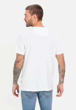 Мужская футболка Camel Active T-shirts 1/2 sleeves 409474-9T84, белая