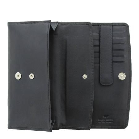 Женский кошелек Braun Buffel GOLF 2.0 Wallet L 9CS 90455, черный