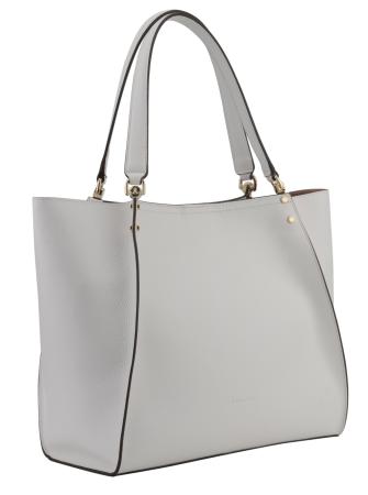 Женская сумка шоппер Maison Pourchet Hebdo 77032, белая