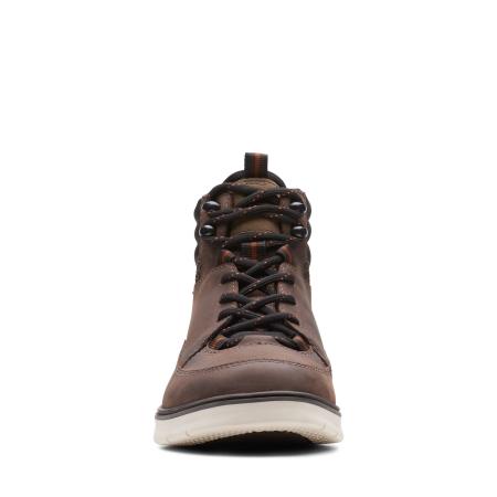 Мужские ботинки Clarks Braxin Peak 26164576, коричневые