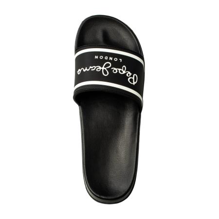 Мужские сланцы Pepe Jeans London SLIDER BASIC MAN PMS70079, черные