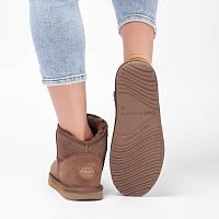 Aarons W13071 - Женские полусапоги из овчины (угги) EMU Australia, коричневые Aarons W13071 - Женские полусапоги из овчины (угги) EMU Australia, коричневые