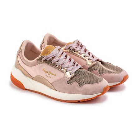 Женские кроссовки Pepe Jeans London FOSTER PLS30857, розовые