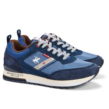 Мужские кроссовки Beverly Hills Polo Club BEVERLY MIX BHM513100, синие Мужские кроссовки Beverly Hills Polo Club BEVERLY MIX BHM513100, синие
