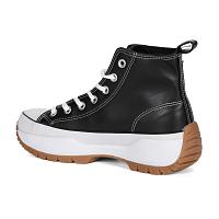 KAYA MID FLY B49-3735-02 - Женские высокие кеды British Knights, черные