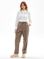 CHECK HW PLEATED PANT 4150201 - CHECK HW PLEATED PANT 4150201 CHECK HW PLEATED PANT 4150201 - CHECK HW PLEATED PANT 4150201