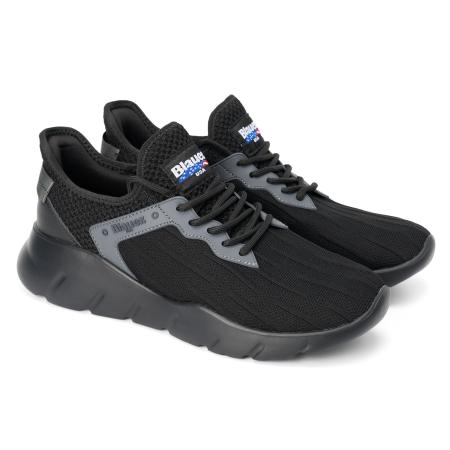 Мужские кроссовки Blauer HULETT S4HULETT01-KNI, черные