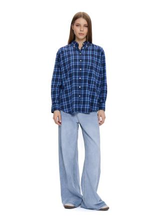 FLANNEL CHECK RELAXED SHIRT 4300052