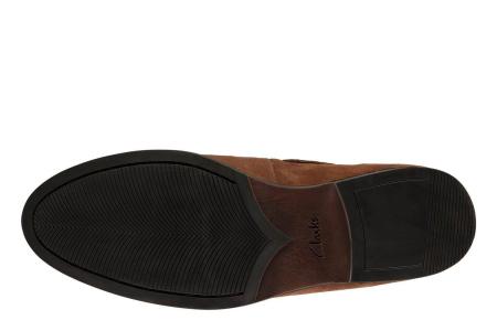 Мужские лоферы Clarks CitiStrideSlip 26160097, коричневые