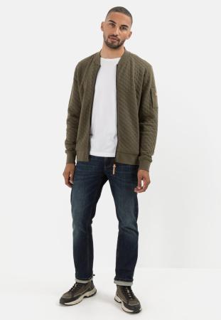 Мужской бомбер Camel Active Bomber 409425-8W21, оливковый