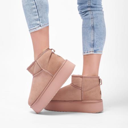 Женские полусапоги EMU Australia Stingers Stinger Micro Flatform W13082, розовые