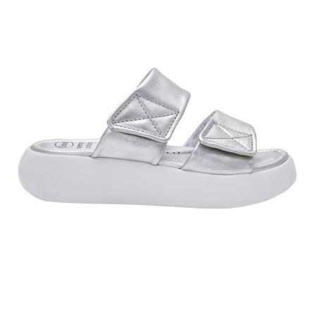 Женские сланцы SCHOLL BOCA 2 STRAPS F300101057, серебряные