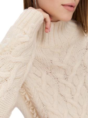 FRINGE CABLE TURTLENECK 4805140
