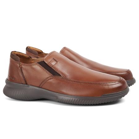 Мужские лоферы Clarks Donaway Step 26161510, коричневые