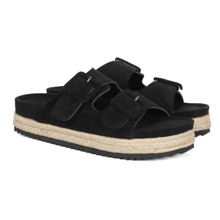 Женские сланцы REFRESH MICROFIBER LADIES SANDALS 170765, черные